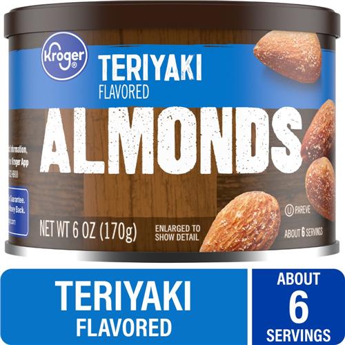 Kroger Teriyaki Almonds 6 oz