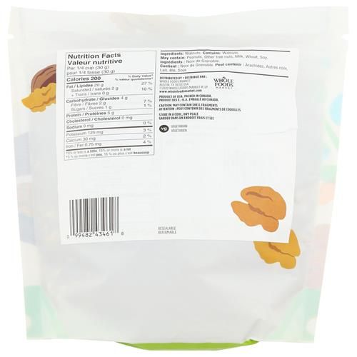 Whole Foods Market Walnut Halves & Pieces, 16 Ounce