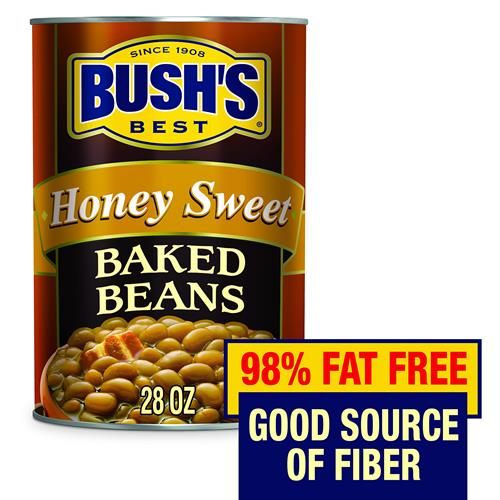 Bushs Best Honey Baked Beans, 1.75 Lb