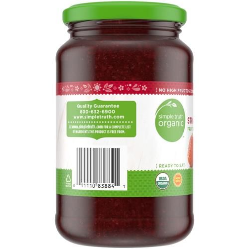 Simple Truth Organic Strawberry Fruit Spread 16.5 oz