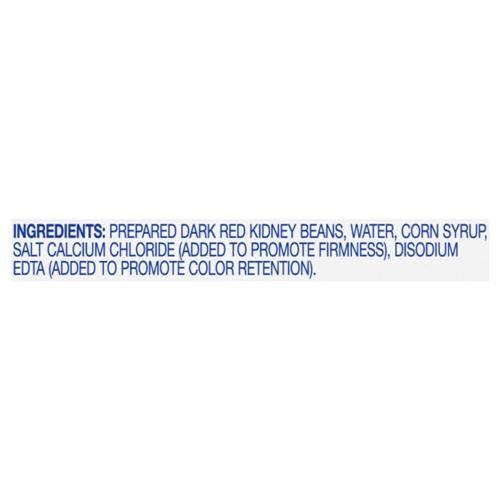 Kroger Dark Red Kidney Beans 4 ct / 15.5 oz