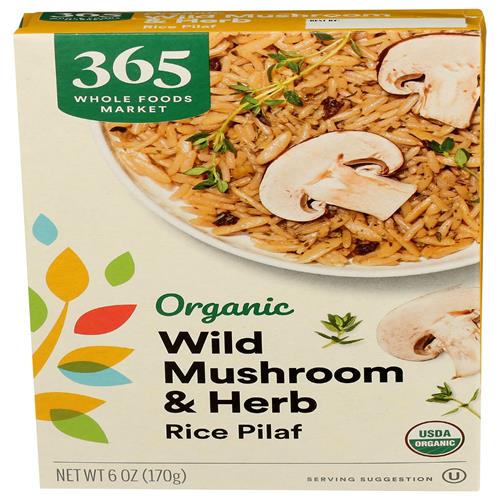 Whole Foods Market Organic Mushroom And Herb Rice Pilaf, 6 Oz