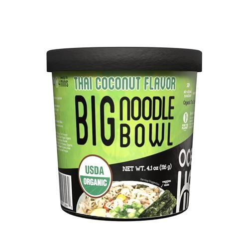 Oceans Halo, Organic And Vegan Thai Coconut Noodle Bowl, 4.02 Ounce