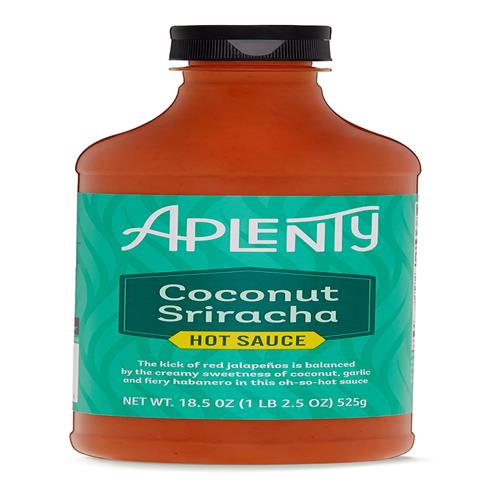 Aplenty Coconut Sriracha Hot Sauce, 18.5 Oz
