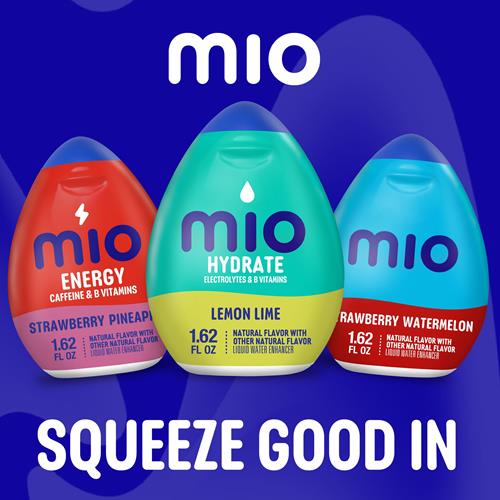 Mio Hydrate Lemon Lime Flavored With Other Natural Flavor Liquid Water Enhancer, 1.62 Fl Oz Bottle