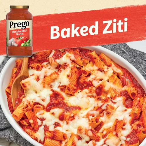 Prego Italian Tomato Sauce With Basil & Garlic, 24 Oz Jar