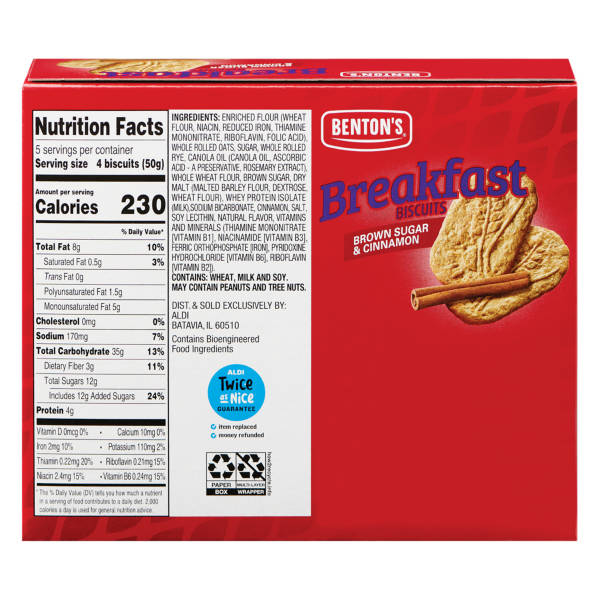 Benton's Cinnamon  Breakfast Biscuits, 8.8 oz
