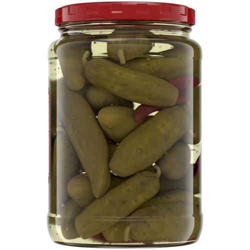 Kroger Zesty Hot Dill Zingers 24 fl oz