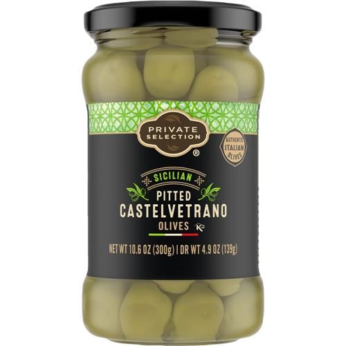 Private Selection Sicilian Pitted Castelvetrano Olives 10.6 oz