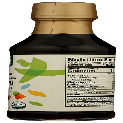 Whole Foods Market, Organic Shoyu Soy Sauce Reduced Sodium, 10 Oz