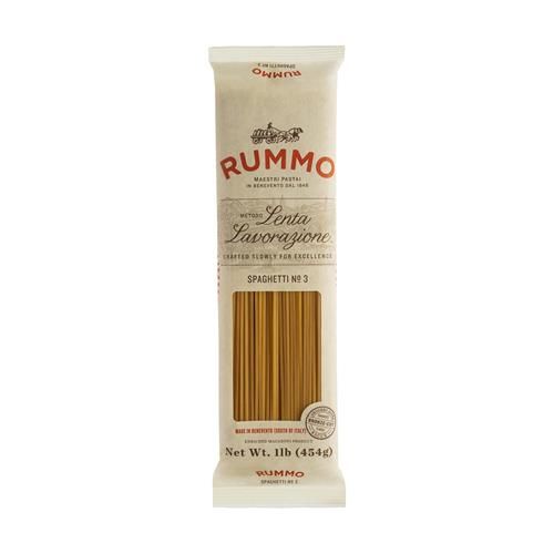 Rummo Spaghetti Pasta N.3 - Spaghetti Pasta Noodles, Durum Wheat Pasta, Thin Spaghetti Noodles, Italian Pasta, Dry Pasta - 16 Ounce (Pack Of 1)