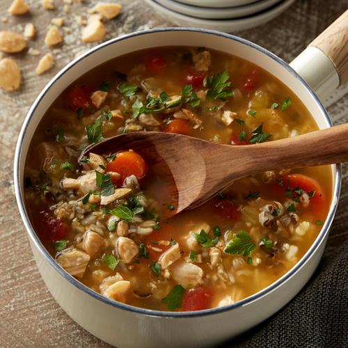 Progresso Reduced Sodium, Savory Chicken & Wild Rice Soup, 19 Oz.
