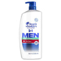 Head And Shoulders Mens 2 In 1 Dandruff Shampoo And Conditioner, Anti-Dandruff Treatment, Old Spice Pure Sport For Daily Use, Paraben Free, 28.2 Oz
