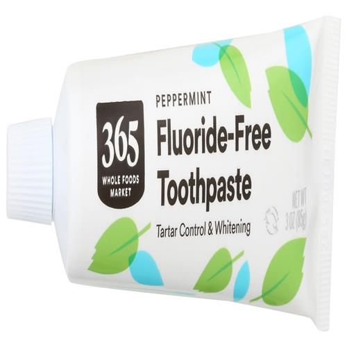 Whole Foods Market, Fluoride Free Travel Toothpaste, 3 Ounce