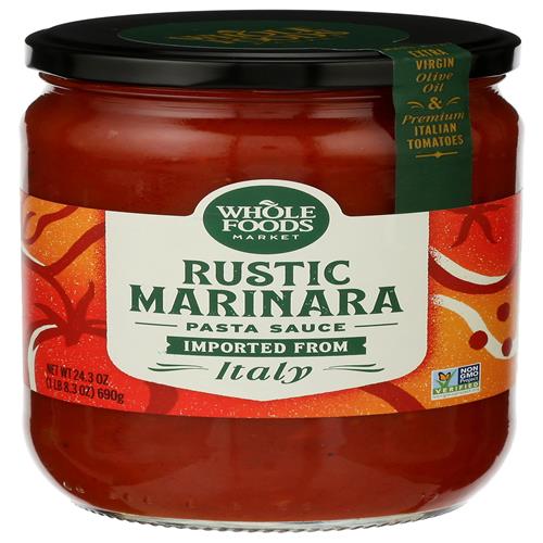 Whole Foods Market Marinara Pasta Sauce, 24.3 Oz