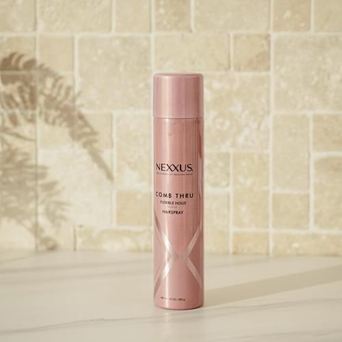 Nexxus Flexible Hold Hairspray Comb Thru For A Lightweight, Brushable Hold, With Styleprotect Technology 10 Oz