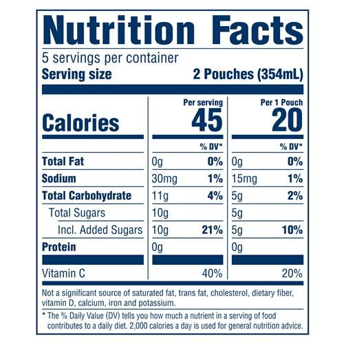 Kool-Aid Jammers Tropical Punch Flavored Drink, 10 Ct Box, 6 Fl Oz Pouches