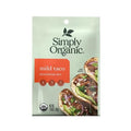 Simply Organic Mild Taco Seasoning, Certified Organic, Vegetarian, 1 Oz