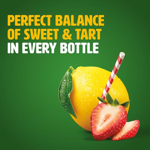 Tropicana Strawberry Lemonade, Made With Real Lemons, 46 Fl Oz Bottle