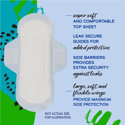Kroger Ultra Thin Pads with Wings Long Super Size 2 Unscented 32 count