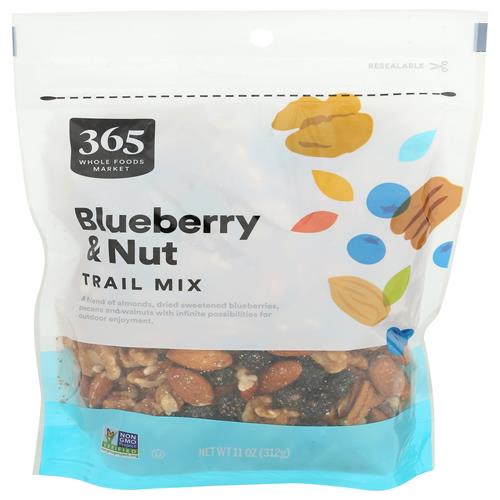 Whole Foods Market Blueberry & Nut Trail Mix, 11 Oz