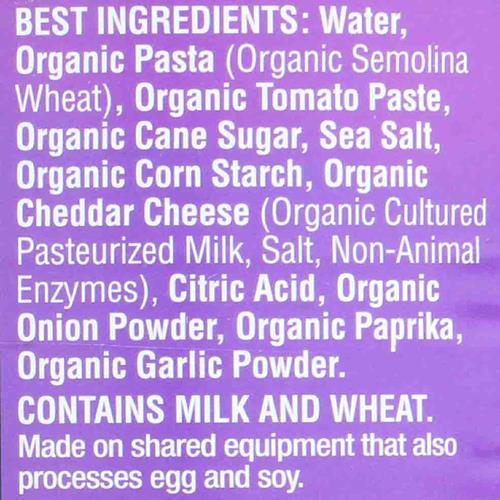 Annies Homegrown, Bernie Os Tomato And Cheese Organic, 15 Ounce