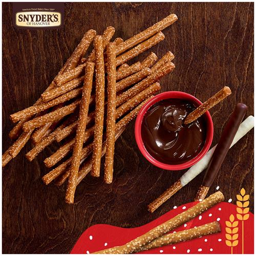 Snyders Of Hanover, Old Fashioned Pretzel Rods, 27 Oz Canister