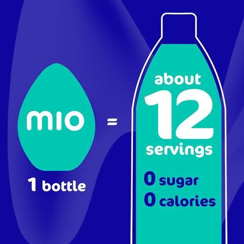 Mio Hydrate Lemon Lime Flavored With Other Natural Flavor Liquid Water Enhancer, 1.62 Fl Oz Bottle