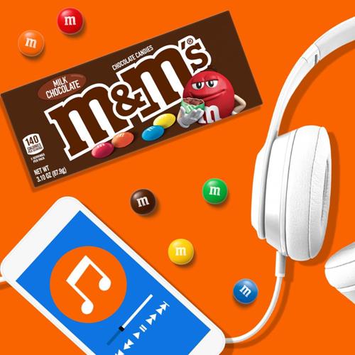 M&Ms Milk Chocolate Candy Theater Box, 3.1 Oz