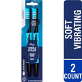Kroger VibraClean Deep Cleaning Toothbrush with Medium Bristles 2 count