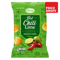Clancy's Hot Chili Lime Ridged Potato Chips, 9.5 oz