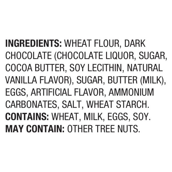 Benton's Belgian Dark Chocolate Butter Waffle Crisp Cookies, 3.88 oz