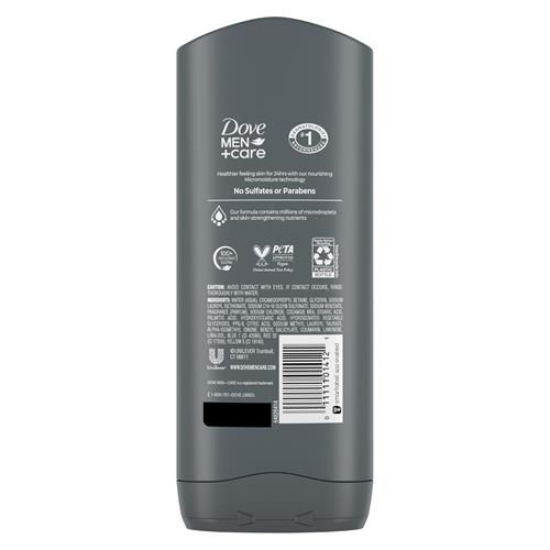 Dove Men+Care Body And Face Wash Hydrating Clean Comfort Body Wash For Men With 24-Hour Nourishing Micromoisture Technology 13.5 Oz