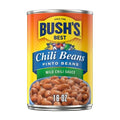 Bushs Best Canned Chili Beans, Pinto Beans In A Mild Chili Sauce, Source Of Plant Based Protein And Fiber, Low Fat, Gluten Free, 16 Oz