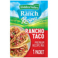 Hidden Valley Ranch Recipes Rancho Taco Premium Recipe Mix, 1 Packet (Package May Vary)