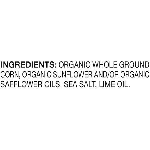 Late July Snacks, Thin & Crispy Organic Tortilla Chips, Sea Salt & Lime, 14.75 Oz Party Size Bag