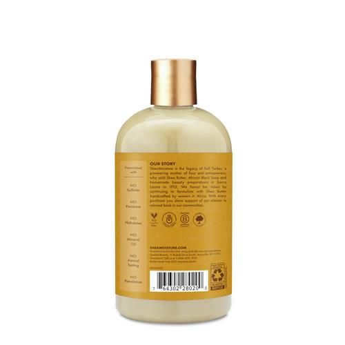 Sheamoisture Shampoo Deep Moisturizing For Dry, Damaged Or Transitioning Hair Raw Shea Butter Sulfate-Free 13Oz