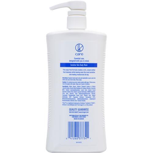 Kroger Sensitive Skin Body Wash 33.8 fl oz