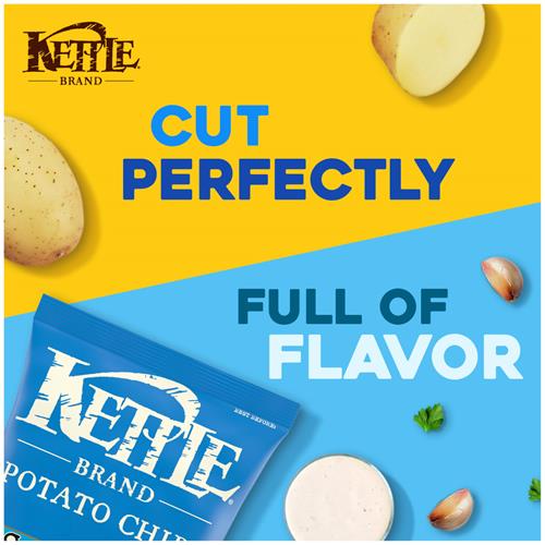 Kettle Brand Potato Chips Farmstand Ranch Kettle Chips, 7.5 Oz