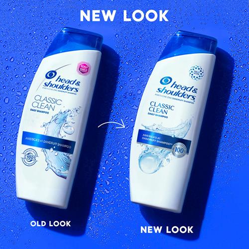 Head And Shoulders Dandruff Shampoo, Anti-Dandruff Treatment, Classic Clean For Daily Use, Paraben Free, 12.5 Oz
