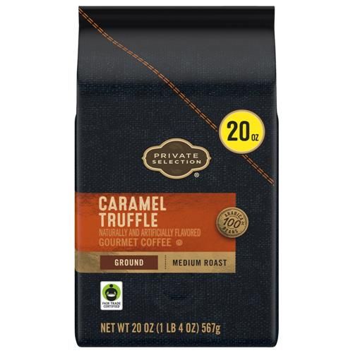 Private Selection Caramel Truffle Medium Roast Ground Coffee 20 oz