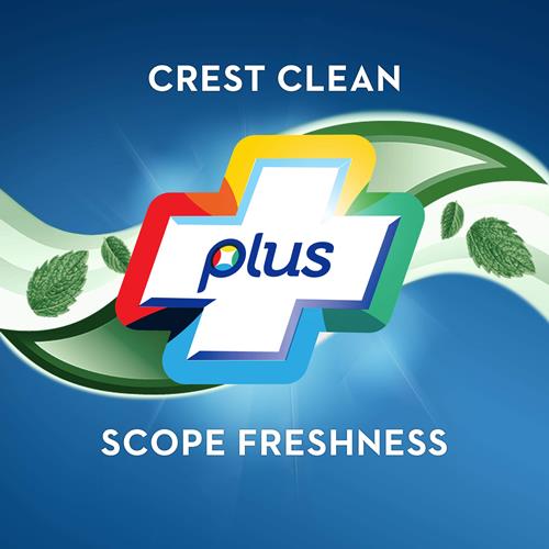 Crest +X 40Mm Outlast Complete Whitening Toothpaste, Mint, 5.4 Oz, Pack Of 2, 4.050 Lb (Pack Of 2)
