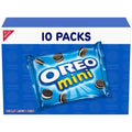 Oreo Mini Chocolate Sandwich Cookies, 10 Snack Packs