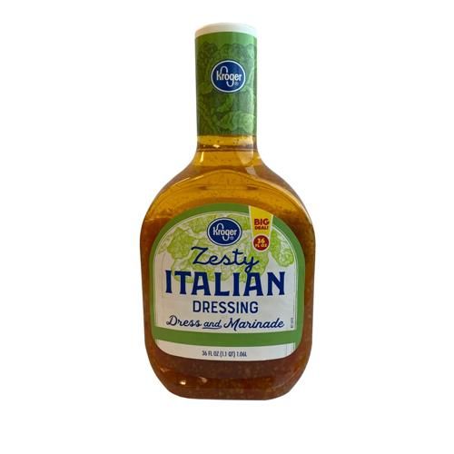 Kroger Zesty Italian Salad Dressing & Marinade 36 fl oz