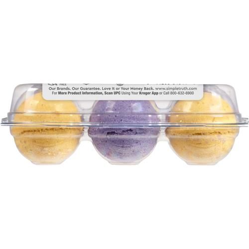 Simple Truth Lavender + Lemon Bath Bombs 6 pk
