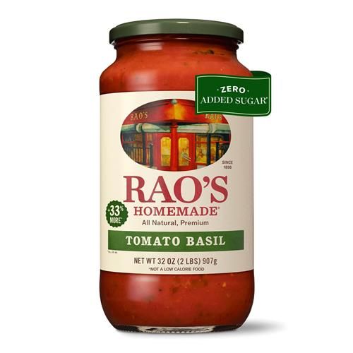 Raos Homemade Tomato Basil Sauce, 2 Lb, 32 Oz