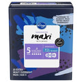 Kroger Overnight Extra Heavy Unscented Maxi Pads with Wings 20 ct