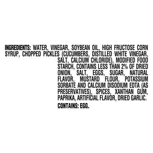 Kraft Tartar Sauce, 12 Fl Oz Bottle
