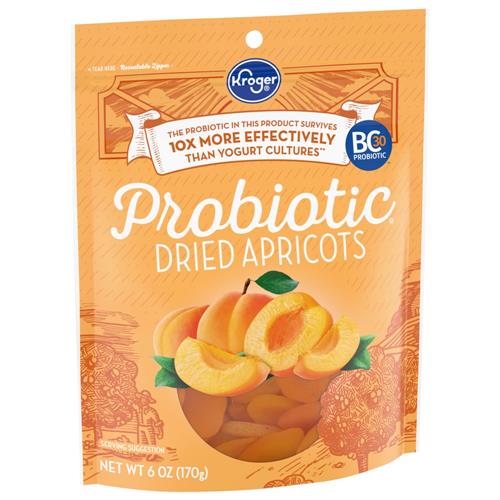 Kroger Probiotic Dried Apricots 6 oz