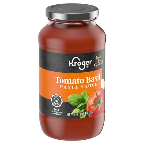Kroger Tomato Basil Pasta Sauce 24 oz